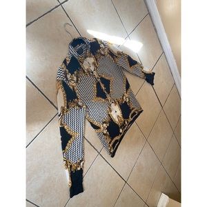 ZARA MENS CHAIN PRINT SHIRT